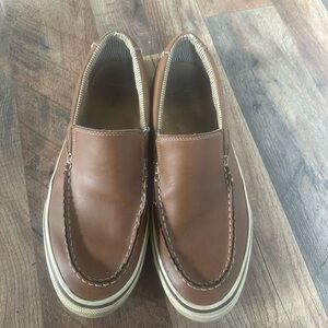 Bass Men's Tan Leather Loafers